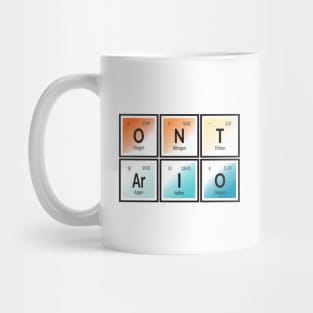 Ontario | Periodic Table of Elements Mug